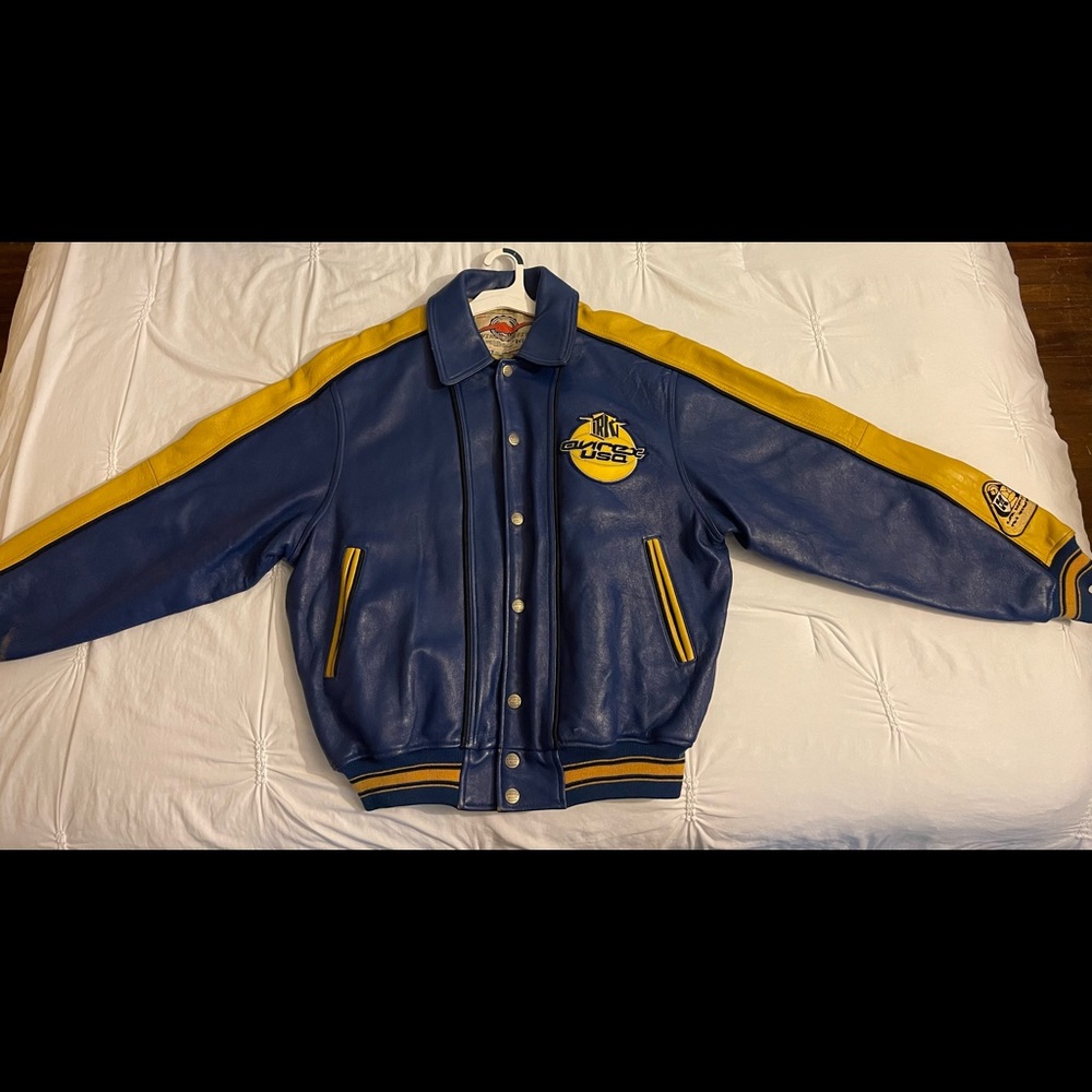 Avirex Varsity Leather Jacket